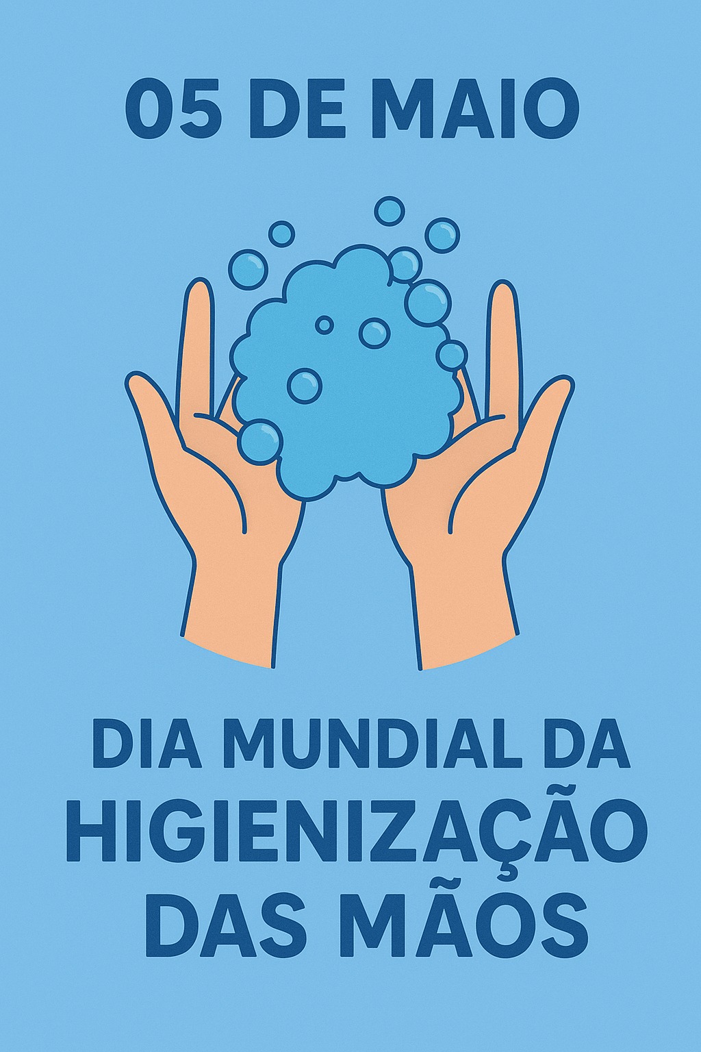05 de Maio - Dia Mundial da Higienização das Mãos